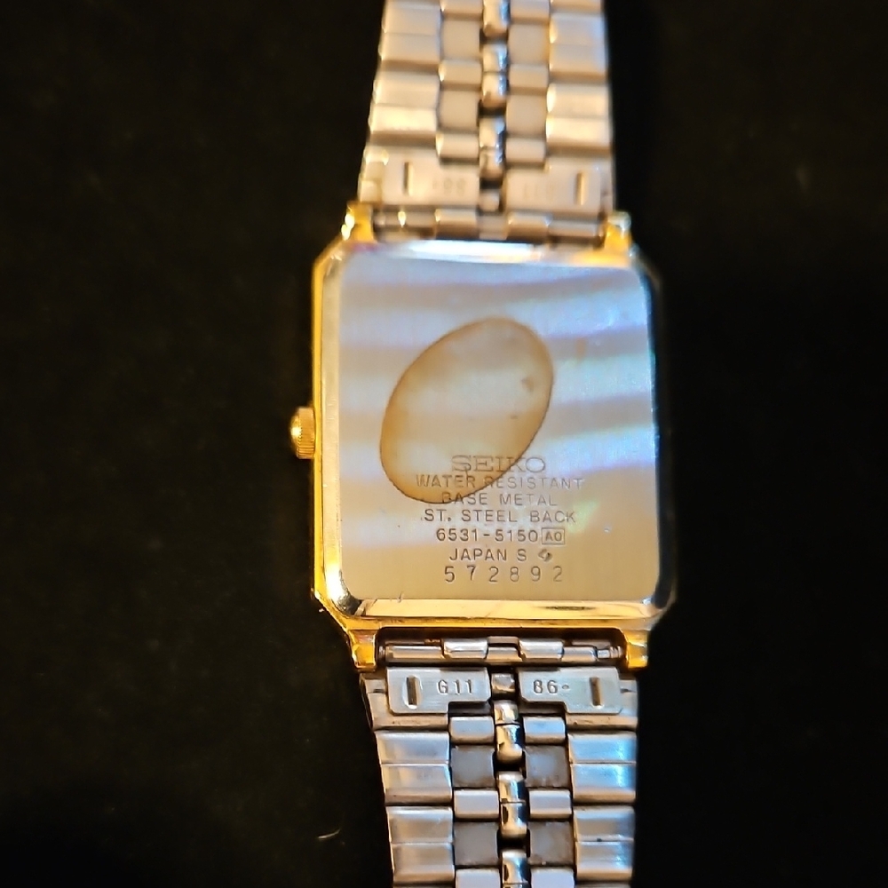 RARE Vintage Square Tank Watch - Picture 2 of 8
